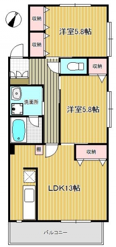 KAYANA（カヤナ）の間取り図
