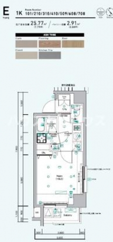 SYFORME　MINAMI-IKEBUKUROの間取り図