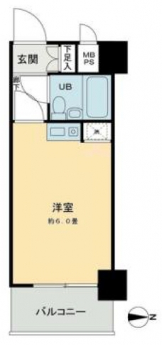 ビブレ西池の間取り図