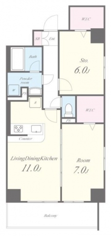 サクラテラスの間取り図