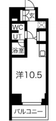 スパシエステージ池袋西の間取り図