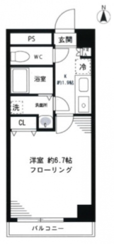 パティオ・デ本郷の間取り図