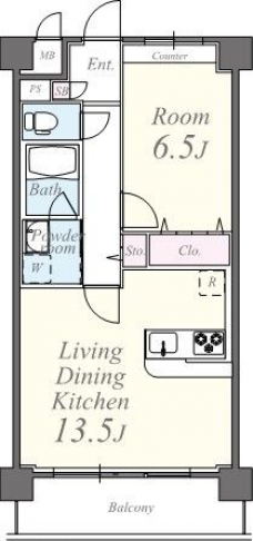 ブルースカイの間取り図