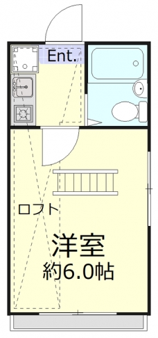 シャンテ町屋の間取り図