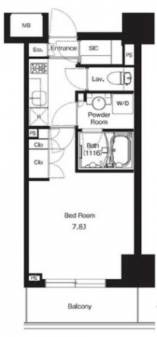 ＨＦ正光寺赤羽レジデンスⅡの間取り図