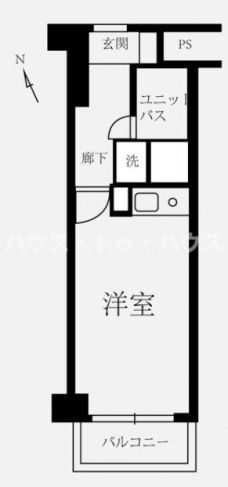 ライオンズステーションプラザ大塚第二の間取り図