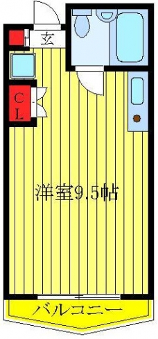 ハイム石原の間取り図