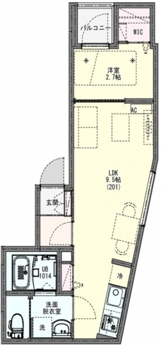Ｉｒｉｓ西台の間取り図