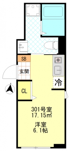 FERIO三河島  の間取り図