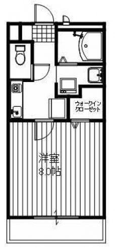 メゾン・ソレイユの間取り図