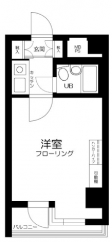 常盤台ダイカンプラザシティの間取り図