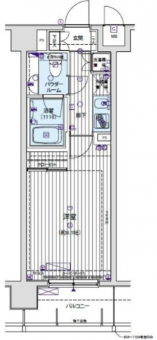 メインステージ滝野川桜通りの間取り図