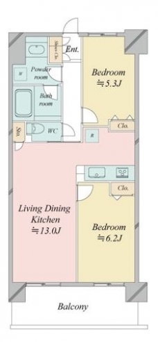 レジディア南千住の間取り図