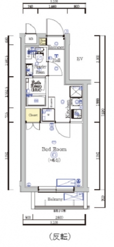 SHOKEN　Residence西川口の間取り図