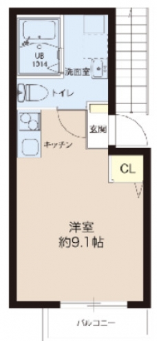 レピュア成増レジデンスの間取り図