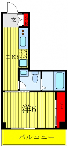 ＲＯＯＭサンセットタウンの間取り図