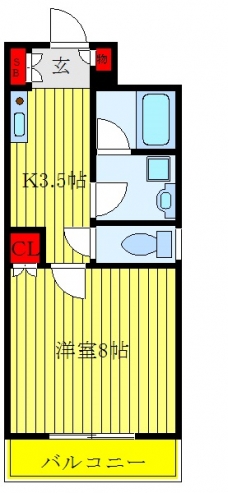 セルサス・スズランの間取り図