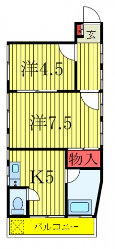 中板橋ＩMAハウスの間取り図