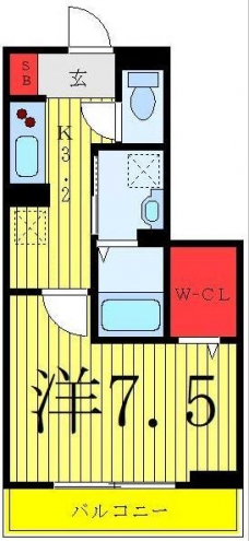 エンペラーBの間取り図