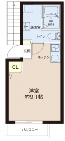 レピュア成増レジデンスの間取り図