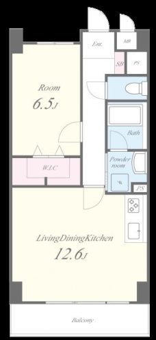 ALBIREOの間取り図