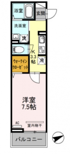 エンペラーAの間取り図