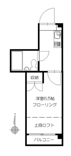 ジュネパレス西新井の間取り図