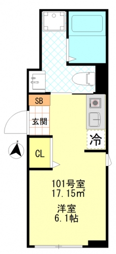 FERIO三河島  の間取り図