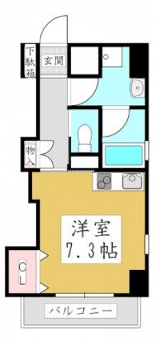 エテルノブラーレの間取り図