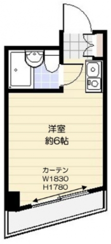 エトワール目白台の間取り図