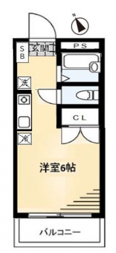 ベルフォーレ浦和の間取り図