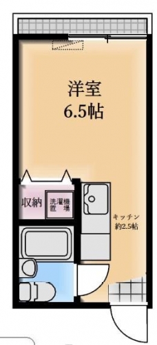 ユウキハイツの間取り図