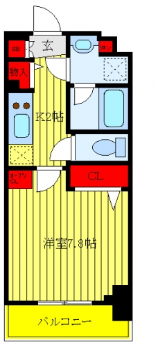 ＨＹ’ｓ ａｖａｎｃｅｒ 王子神谷の間取り図