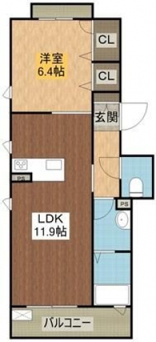 ＭＩ－２の間取り図