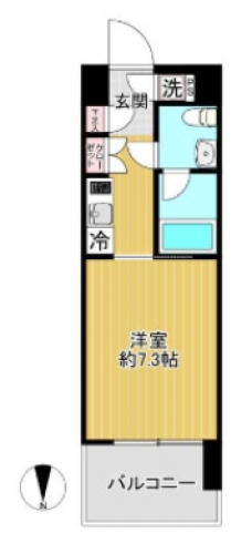 メインステージパーク大山の間取り図