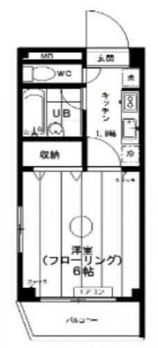 イーストシティタワーズの間取り図