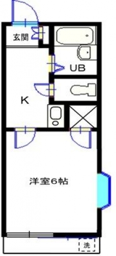 ブラン・メゾンの間取り図