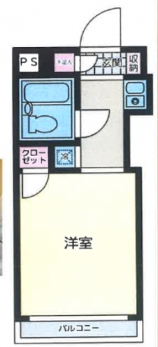 ウインベルソロ赤羽第3の間取り図