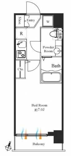 GRAN PASEO神田駅前の間取り図