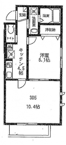 サンリードの間取り図