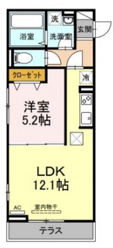 セジュール西台3の間取り図