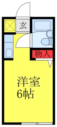 サンステップAの間取り図