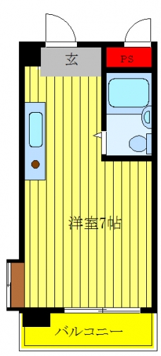 パインエクセレンス西川口の間取り図