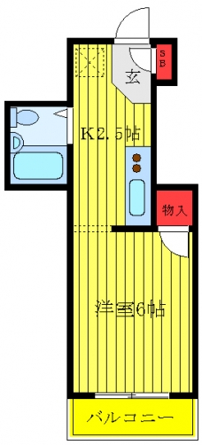 フジビルの間取り図