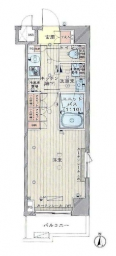 ルーブル高島平の間取り図