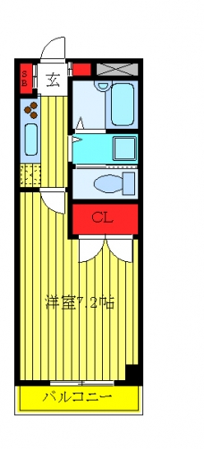 第六田嶋ビルの間取り図