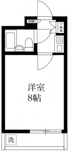 ワコーレ川口Ⅴの間取り図