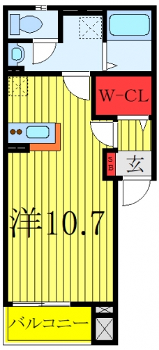 グレース　ヴィラの間取り図