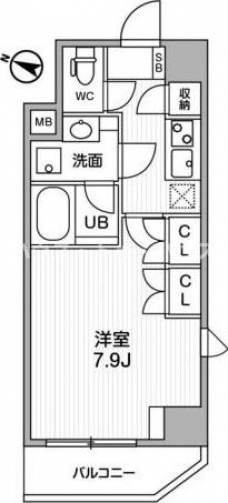 ARKMARK巣鴨の間取り図