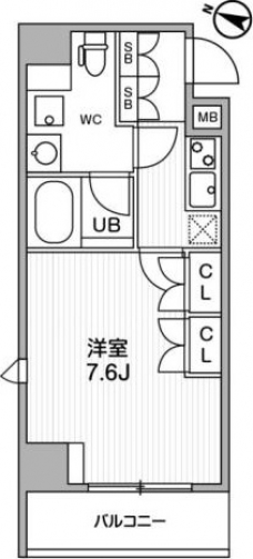 ARKMARK巣鴨の間取り図